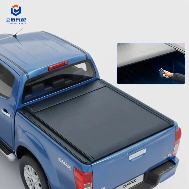 Isuzu को लागि इलेक्ट्रिक हार्ड एल्युमिनियम फिर्ता लिन योग्य Tonneau कभर
