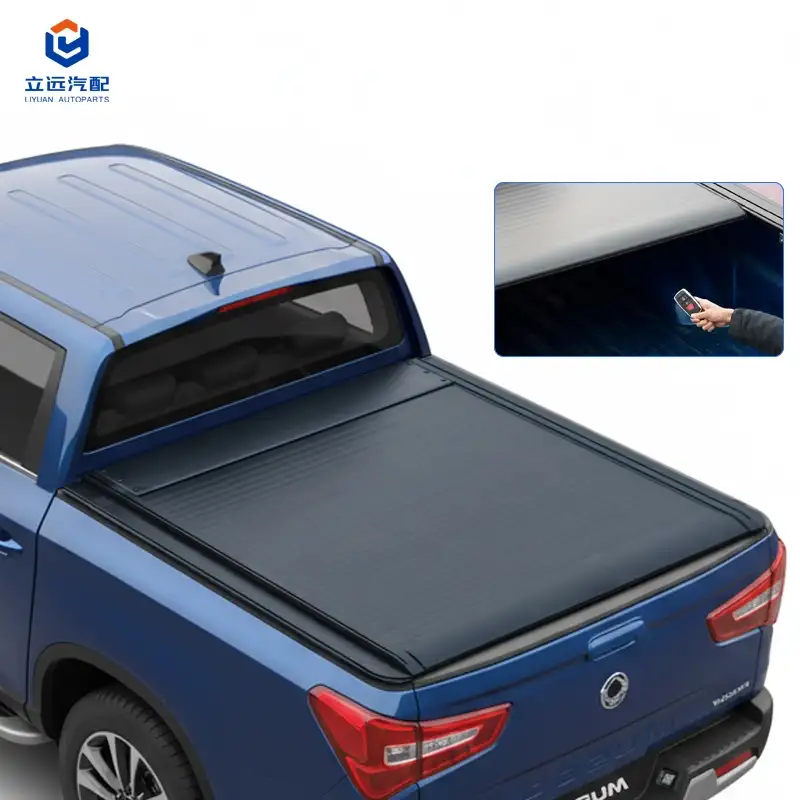 Ssangyong को लागि इलेक्ट्रिक हार्ड एल्युमिनियम फिर्ता लिन योग्य Tonneau आवरण